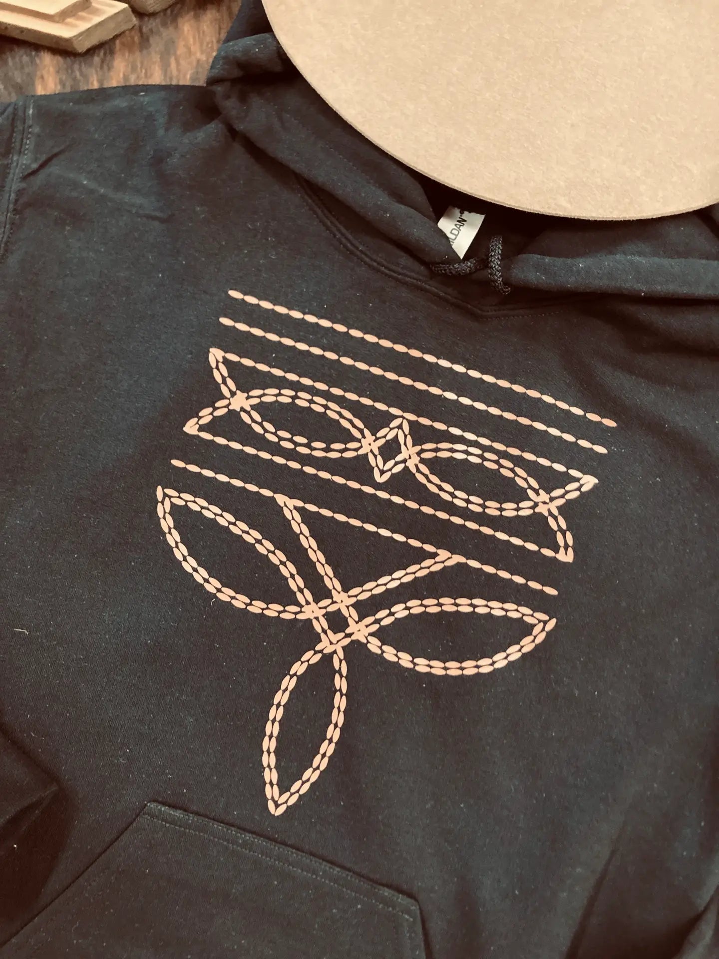 Cowboy Thread Hooded Sweatshirt