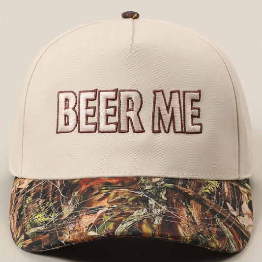 Beer Me Camo Trucker Hat