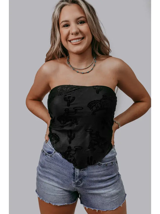 Wild Stallion Tube Top